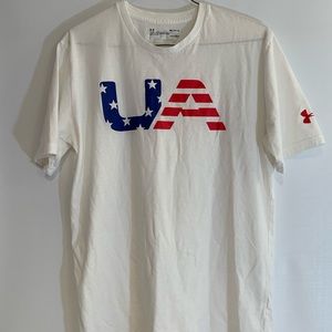 UnderArmour USA Color Cotton Tee
